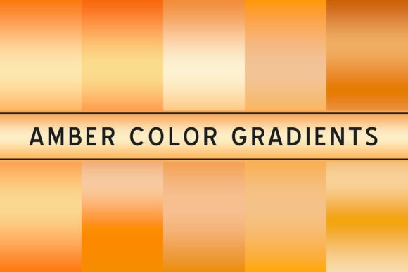 Amber Color Gradients: Elevating Design with Strategic Visual Appeal