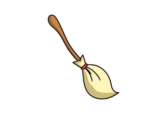 Broom Vector Graphic: A Versatile Design Asset for Creative Projects