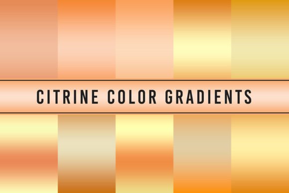 Citrine Color Gradients: Elevating Your Design Projects with Modern Aesthetics
