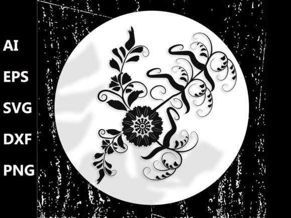 Flower Vector Element 6 for Creative and Spiritual Use