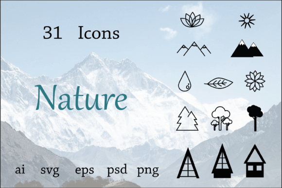Icons Nature and Icons to Represent Nature and Relaxation: A Complete Guide