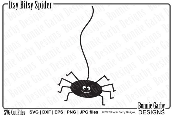 Itsy Bitsy Spider Halloween SVG Clip Art