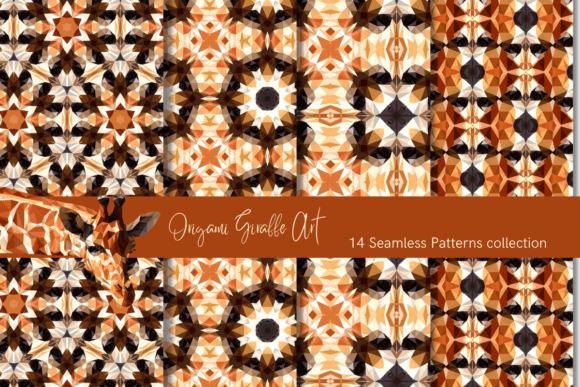 Origami Giraffe Patterns Collection