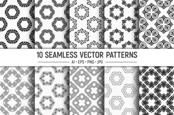 Seamless Ethnic Geometric Patterns